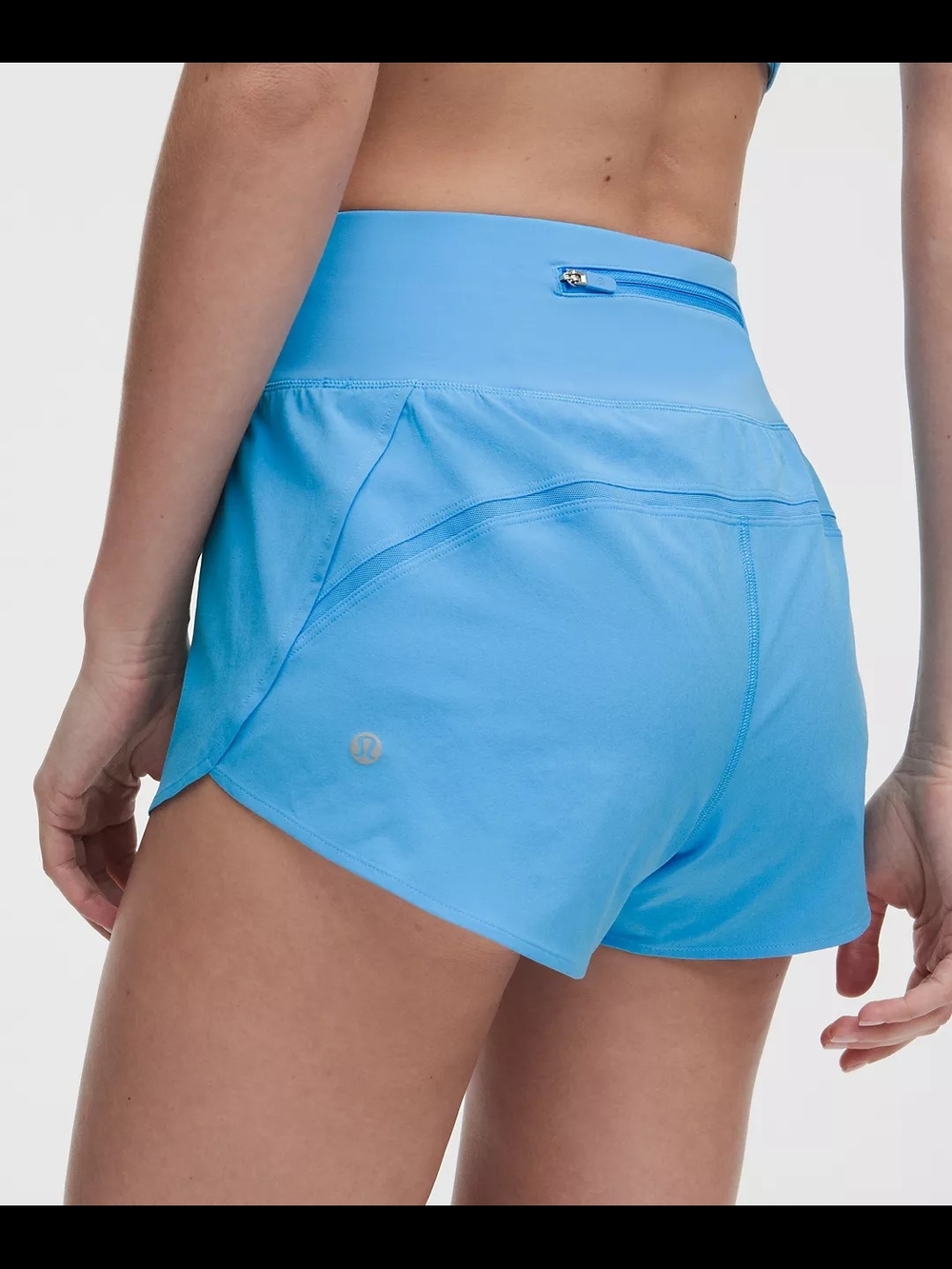 lululemon athletica Bright Blue Athletic Running Shorts - Picture 9 of 12